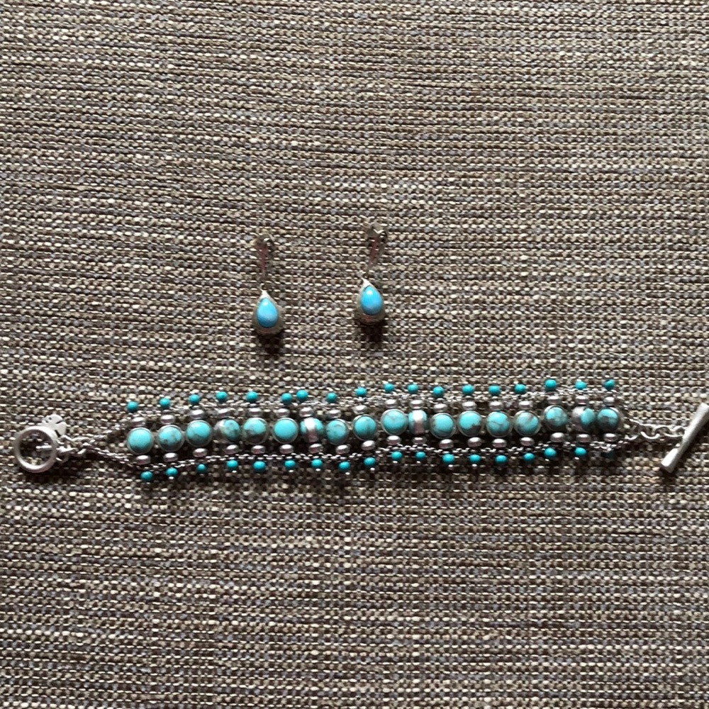 Bundle of earrings and necklace